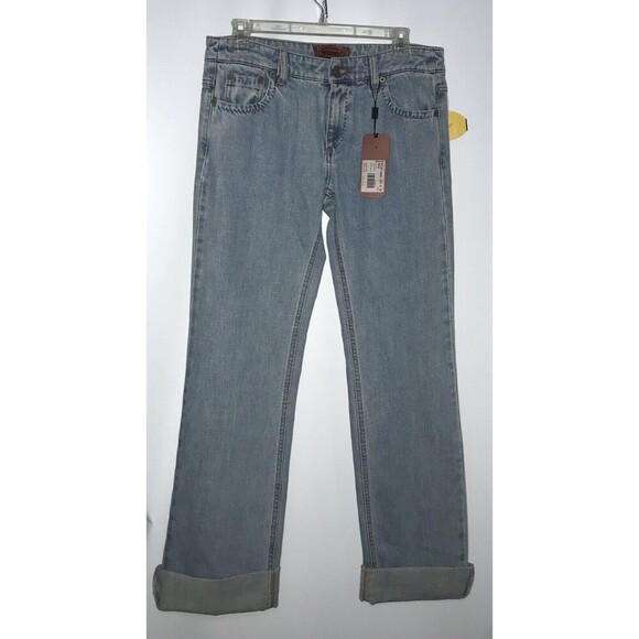 Missoni Jeans Women's size 6 US 42 Italy Bianca Light Blue Denim Cuffed Rolled - Picture 1 of 16